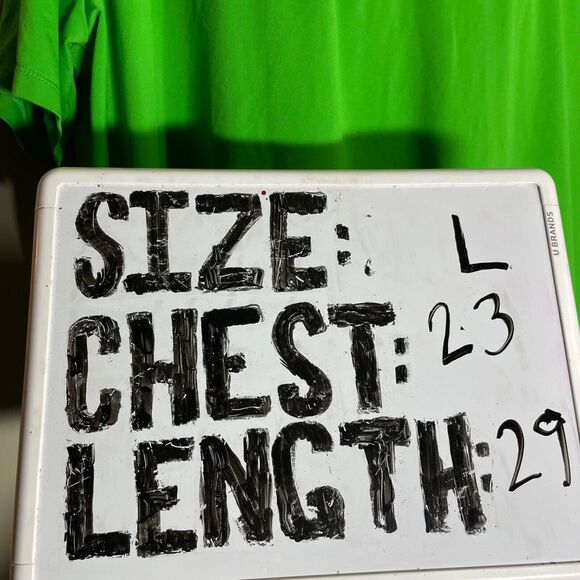 RLX Polo Shirt Mens Size Large Performance Fit Polo Shirt Green Embroidery EUC - Picture 7 of 9